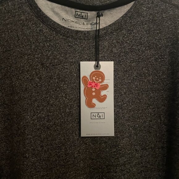 NWT Nickel & Iron Men's Heather Gray T-Shirt (Size L) - Picture 9 of 9